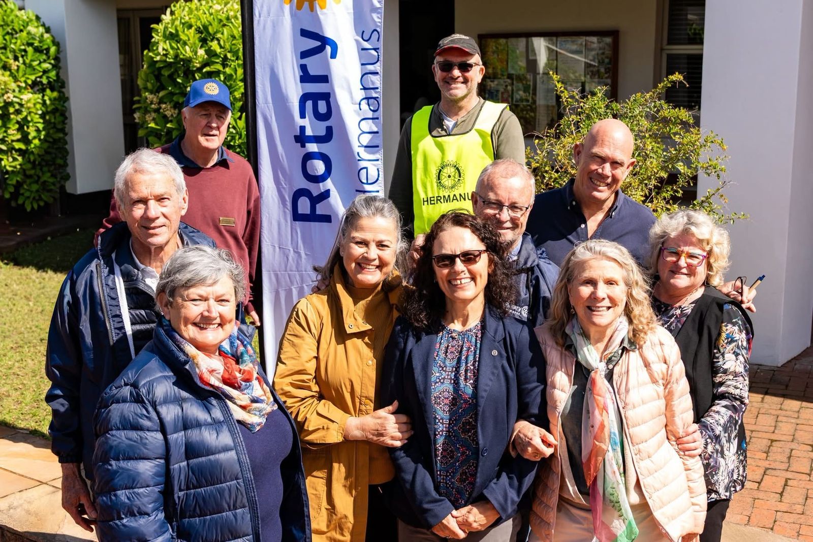 The Rotary Club of Hermanus host author and speaker GG Alcock