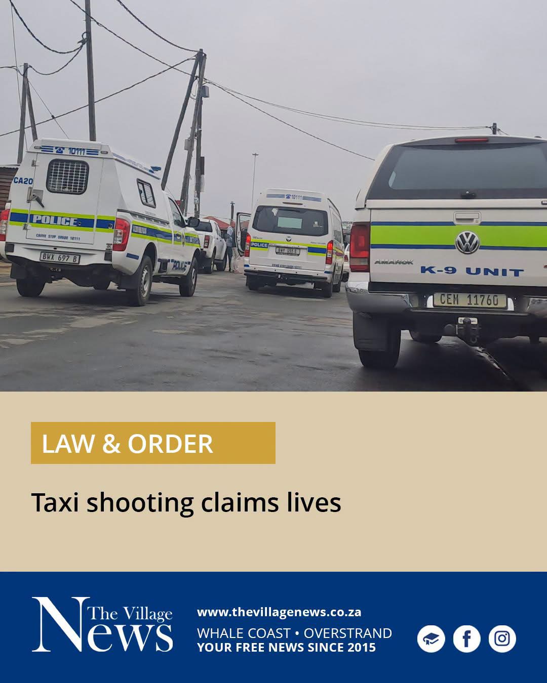 Taxi shooting claims lives