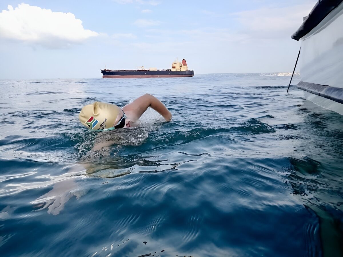 Pringle Bay local becomes youngest South African woman to swim the English Channel
