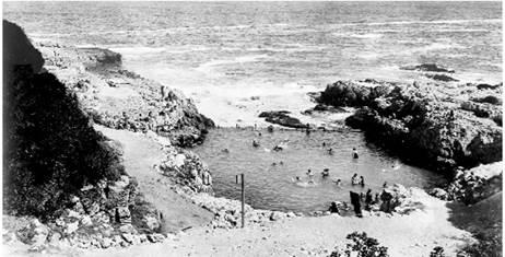 Undated photograph of Fick's Pool