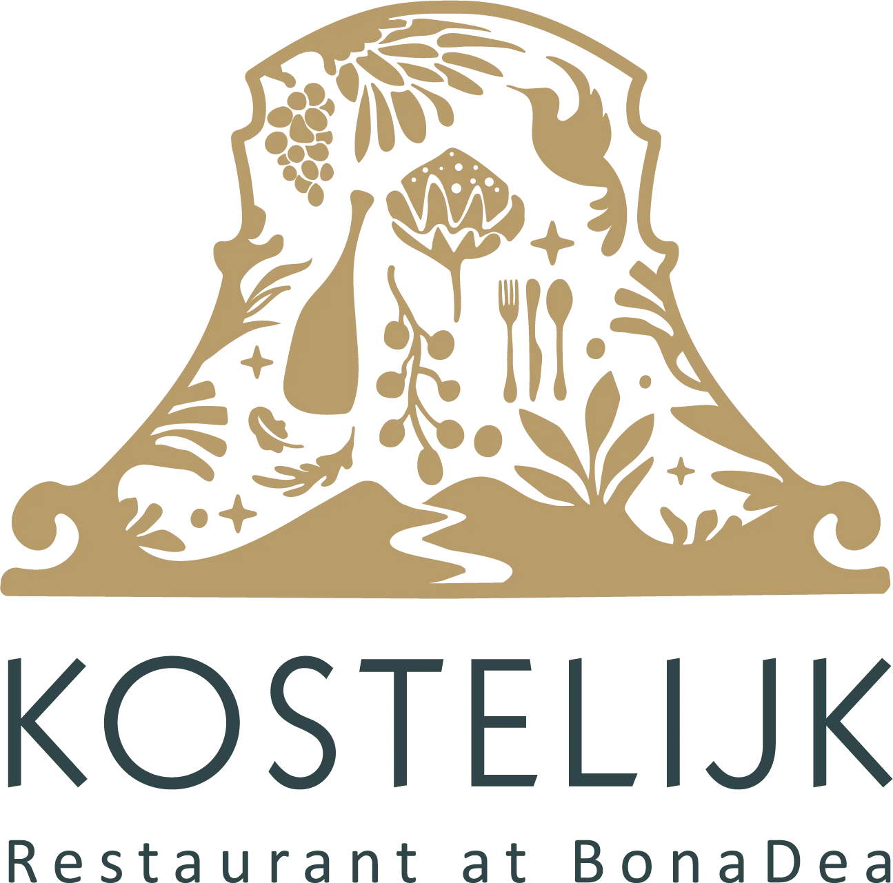 Kostelijk Restaurant at Bona Dea logo